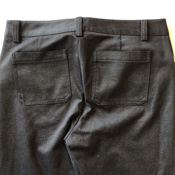 ANDREW MARC PONTE STRETCH PANTS CHARCOAL SIZE 2 - Picture 9 of 15